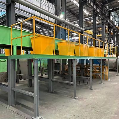 60-90% Taschenbruchrate Stadtmüllsortierungslinie für Hausmüll Reifenmüllbehandlung