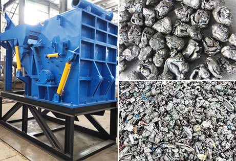 Wirksame Schleudermaschine zum Zerkleinern und Recyceln von Stahlabfällen