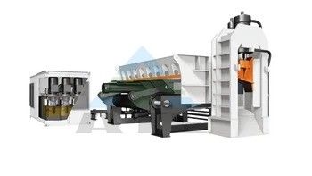 315T/400T/500/630T/800T/1000T Schwermetallschrott-Schrägmaschine