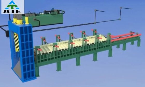 Hohe Produktivität Schrottmetallschere für das Schneiden von Stahlbalken im Hochleistungs-Gantry-Design