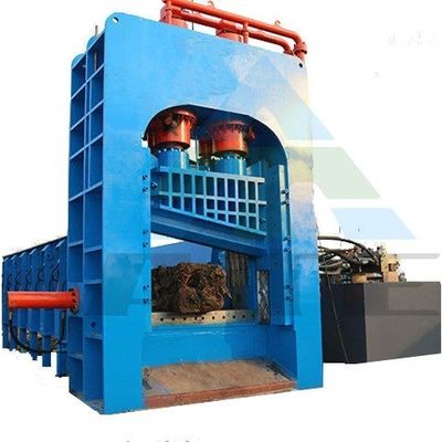Schwermetall-Gantry-Schereisen Schneidmaschine mit 76 kW Leistung und 400T Schere Kraft