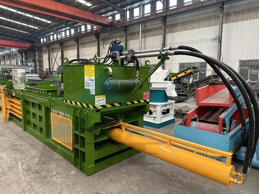 380V Aluminium-Dosen-Ballmaschine Hydraulikpresse für Glasverpackungsmaterial Recycling