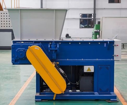 Einzelwellen-Design Recycling Abfall Plastikflasche Film Box Kleidung Shredder Maschine