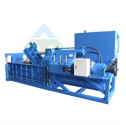 2000 kg großer hydraulischer Metallschrottballer zum recycelnden Stahl Kupfer Aluminium glatt