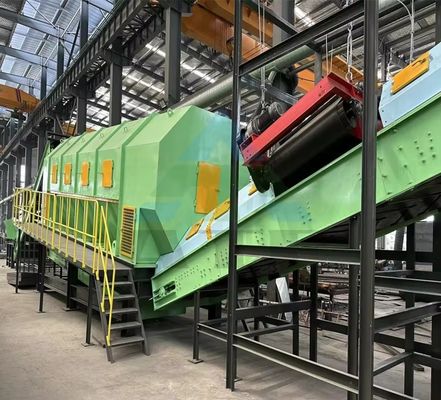 Maschinen zur Sortierung und Recycling von MSW für die Verarbeitung fester Siedlungsabfälle 500 Tonnen/Tag