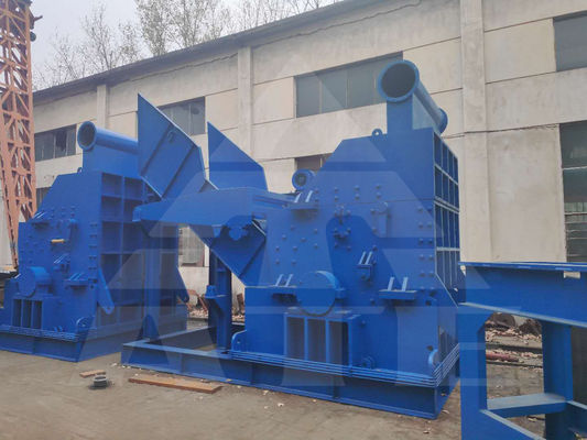 Schrott-Metall-Schredder-Funktion Hammer-Mühle-Schleuder für Kartenkörper-Verarbeitung Material