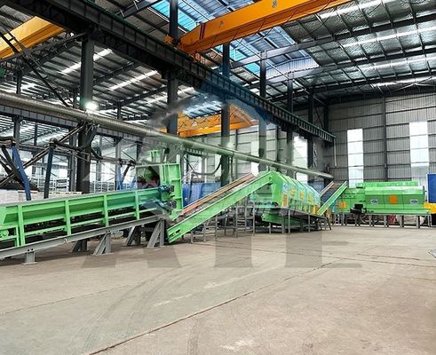 Luftseparator mit hoher Kapazität für die Abfallsortierung