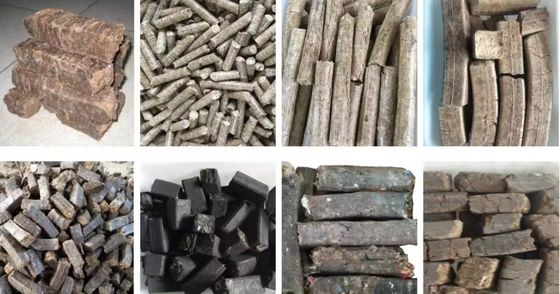 Rice Husk Sawdust Briquette Maschine machen Brennstoff Briquette in einer umweltfreundlichen Weise