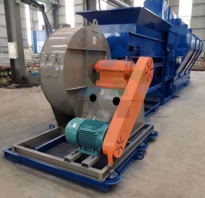 Luftseparator mit hoher Kapazität für die Abfallsortierung