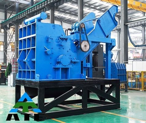Einfache Bedienung Schrottrecycling Hammer Mill Brecher für Schrott Stahl Eisen Aluminium