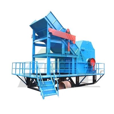 Einfache Bedienung Maßgeschneiderter Industrieabfall-Dose-Kremmer Twin Shaft Shredder Leistung kW 55
