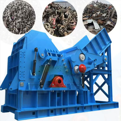 Leistungsstarke 55kW Metall Hammer Mill Stahlbrücherei für Schwerlast-Metallschrott