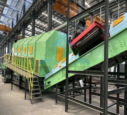 60-90% Taschenbruchrate Festmüllluft Sortierung und Trennung Müll-Screening-Maschine
