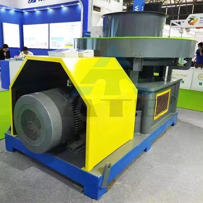 Brennstoffherstellung aus Hartholzbriketten mit automatischer Maschine zum Briketten von Misthalm