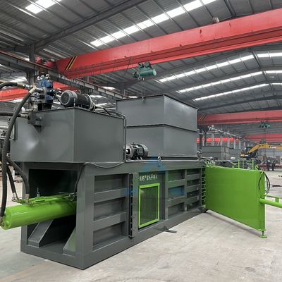 Horizontale hydraulische Verpackungsmaschine für Metallschrott, Aluminiumdosen und Papierverpackungen