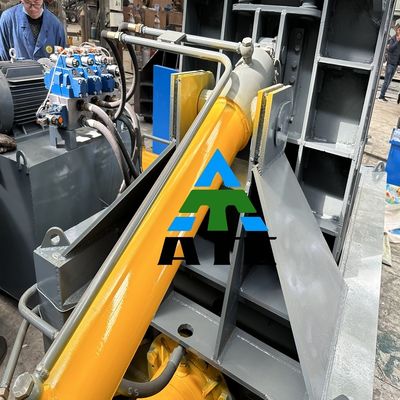 Metallsplitter automatisches Briketten Hydraulisches System Baler für Typ Horizontale Eisenpins