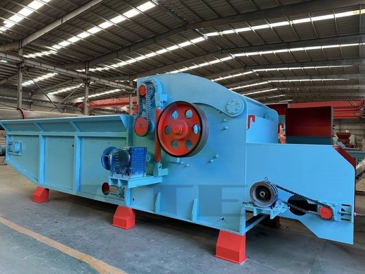 CE Schwerlastmaschine für Holzbrüche und Holzsplitter Holzbrucher mit 2-3 t/h Kapazität