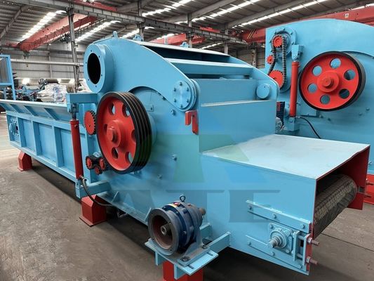 CE Schwerlastmaschine für Holzbrüche und Holzsplitter Holzbrucher mit 2-3 t/h Kapazität