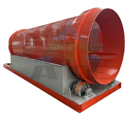 Mobile Gold Mineralroller Wasch-Screening-Maschine mit Trommel runden Sifter Trommel Waschmaschine