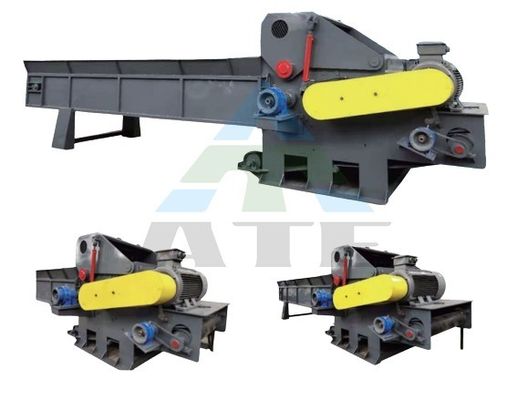 Holzbrucher mit Kerngerät zur Produktion von Sägemehl aus individuell angepassten Input-Size-Loggern