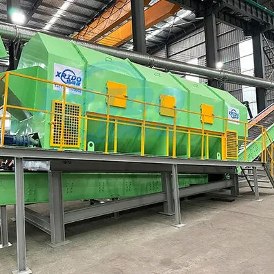 Verweigerungssammler Automatische Haushaltsmülltrennung Maschine Trommel-Screening-Maschine