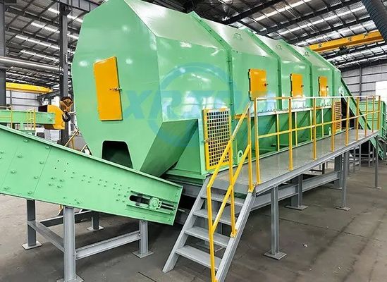 Verweigerungssammler Automatische Haushaltsmülltrennung Maschine Trommel-Screening-Maschine