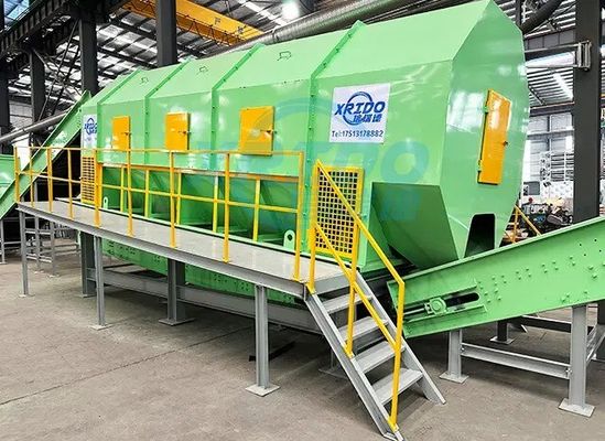 Verweigerungssammler Automatische Haushaltsmülltrennung Maschine Trommel-Screening-Maschine