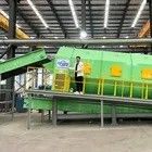 Verweigerungssammler Automatische Haushaltsmülltrennung Maschine Trommel-Screening-Maschine