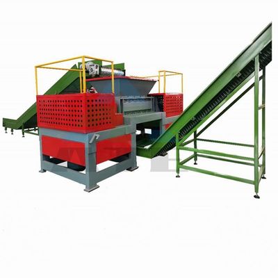 Recycling-Maschine für Autoschalen Reifen Holz und mehr Endprodukt erreicht 95% Standard