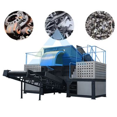 Recycling von Schrottfahrzeugen Lkw Hubcrusher Gummi Metallcrusher Maschine für geeignetes Material