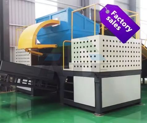 Konstruktion Custom Big Rotary Solid Two Axis Cutter Blade 2 Shaft Shredder für Schrott