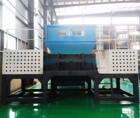 Konstruktion Custom Big Rotary Solid Two Axis Cutter Blade 2 Shaft Shredder für Schrott