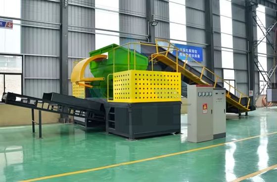 Konstruktion Custom Big Rotary Solid Two Axis Cutter Blade 2 Shaft Shredder für Schrott