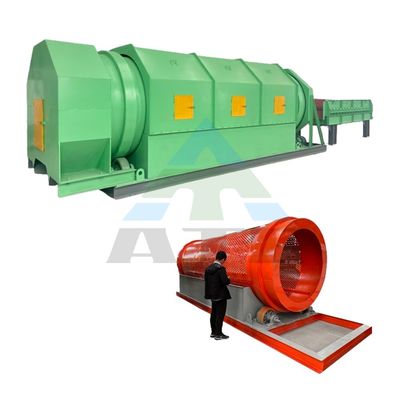 2000 kg Abfallkollektor Rotationstrommel Waschschirmmaschine Sandschirmgeräte