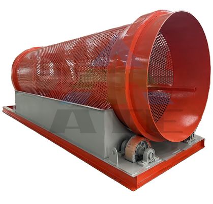 2000 kg Abfallkollektor Rotationstrommel Waschschirmmaschine Sandschirmgeräte