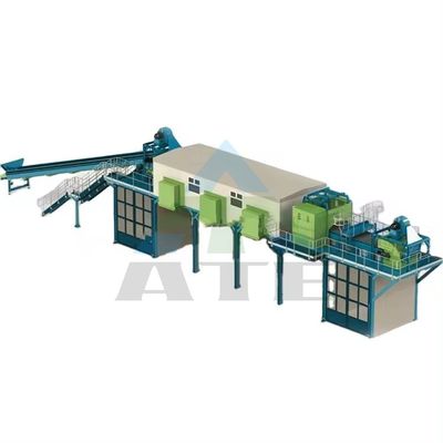 2000 kg Abfallkollektor Rotationstrommel Waschschirmmaschine Sandschirmgeräte