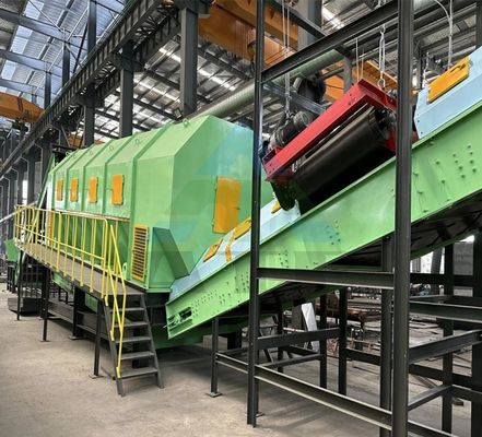 ≥ 20 T/h Haushaltsmüll-Screening- und Verbrennungssystem für das Recycling fester Abfälle