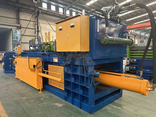 Energiebergbau Horizontale automatische Ballenmaschine zum Recycling von Plastikflaschen