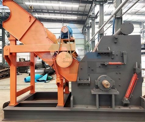 50 kW Leistung Automatische Metallbruchmaschine für Autoschalen Fahrrad Stahlmüll