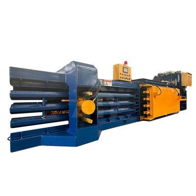 PET-Flaschenballermaschine für das horizontale Balen von Verpackungsmaterialien und Getränken