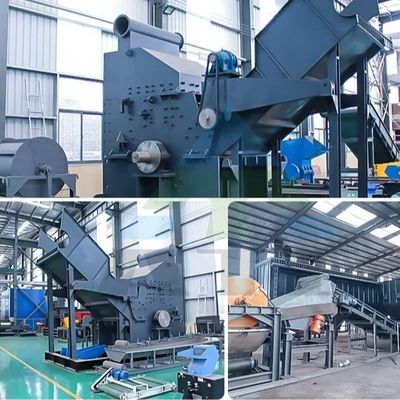 Ausrüstung für das Recycling von Metallschrott aus Edelstahl