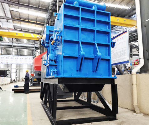 Automatischer Metallbrucher für das Recycling von Altfahrzeugen und Fahrrädern