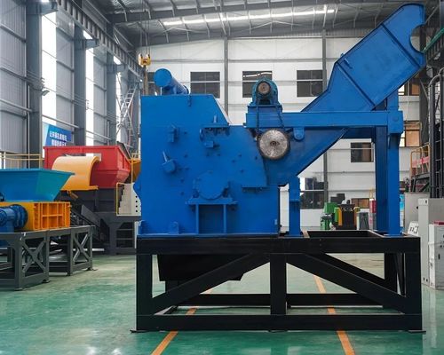 Automatischer Metallbrucher für das Recycling von Altfahrzeugen und Fahrrädern