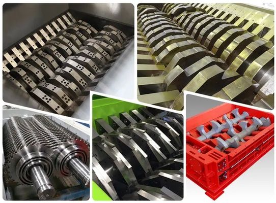 Doppelwellenmetallschredder für Stahlschrott