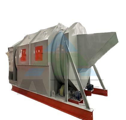 2000 kg Trommel-Schirmsortiermaschine zur Sortierung von Haus- und Bauabfällen