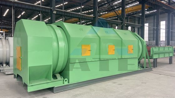 2000 kg Trommel-Schirmsortiermaschine zur Sortierung von Haus- und Bauabfällen