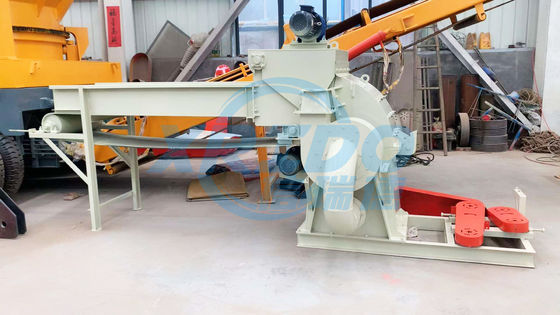 Baustoffwerkstätten Doppelschacht-Schredder-Maschine zum Brechen und Schleifen von Holz