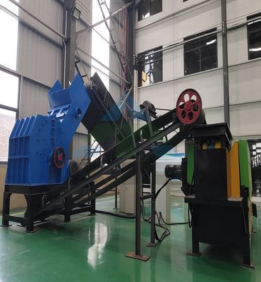 Vollautomatischer Metallbrucher für die Verarbeitung und das Recycling von Aluminiumschrott
