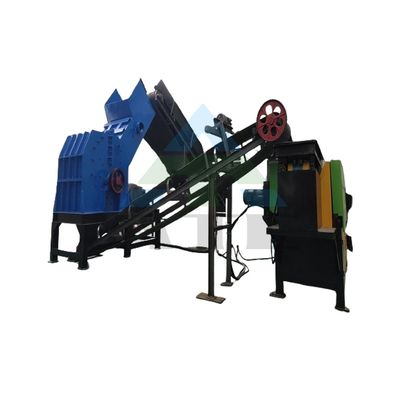 Vollautomatischer Metallbrucher für die Verarbeitung und das Recycling von Aluminiumschrott