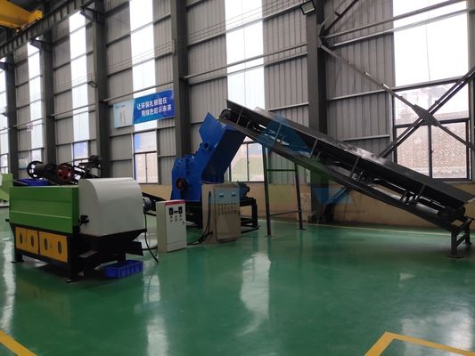 Vollautomatischer Metallbrucher für die Verarbeitung und das Recycling von Aluminiumschrott